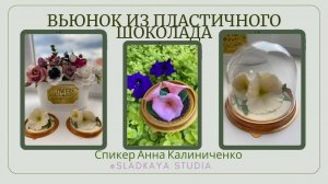 ВЬЮНОК из пластичного шоколада от Анны Калиниченко