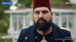 Zeynal Abidin Türk Sultanın qebulunda.