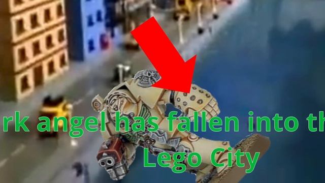 A Dark Angel Has FALLEN into a River in Lego City (Warhammer 40k meme) смотреть онлайн