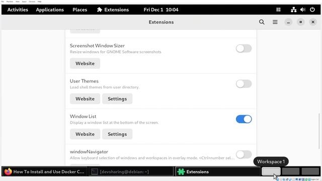 Customize Debian 12 and Gnome Desktop to more user friendly look