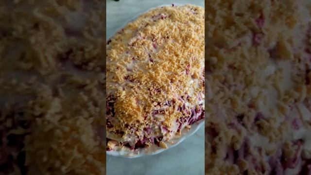 Салат с селёдкой  #селёдкаподшубой #салат #салат #быстраяеда