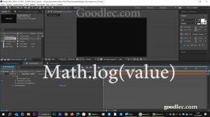 Выражения. Метод Math.log(value) After Effects Резкий удар