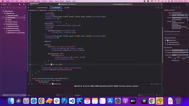 SwiftUI - Custom Splash Screen With Logo Animation - UI - SwiftUI 3.0