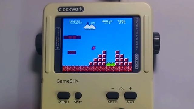 Clockwork GameShell Open Source Retro Gaming & STEM Portable Console - Unboxibg and Gameplay
