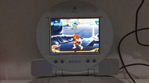 LCD PS1 GAME TEST | X-MEN vs STREET FIGHTER