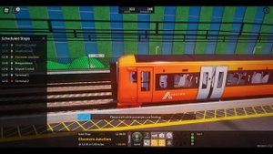 AirLink Class 387 - Stepford Central ► Airport Terminal 2 - Stepford County Railway (Roblox)