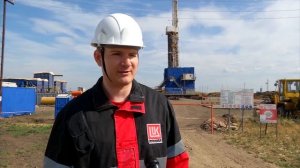 Нефтяники "ЛУКОЙЛ-Нижневолжскнефти" в Альметьевске