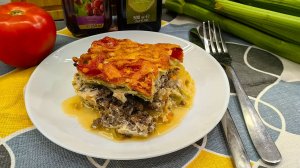 Кабачковая запеканка с фаршем и сыром в духовке. Делюсь рецептом вкусной и сочной запеканки.