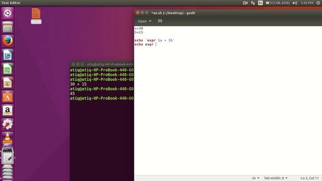 Linux Shell Scripting and Shell Command Tutorial Arithmetic Operations Part 16