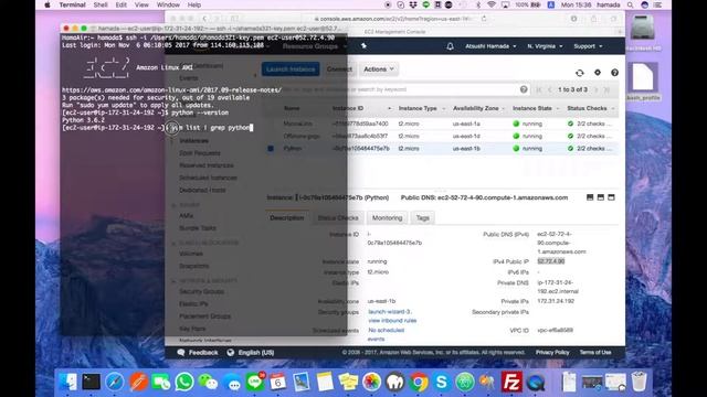 AWS Amazon LinuxでPython3.xを動くようにする方法 смотреть онлайн
