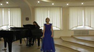 В. А. Моцарт "Ария Барбарины" из оперы "Свадьба Фигаро"
исполняет Чемякина Дарья