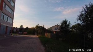 Трудовой переулок в Йошкар-Ола сентябрь 2024