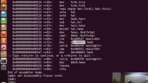 SecurityTube GNU Debugger Expert: Part 14: GDB on 64 bit Systems