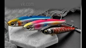 Копия - RUDIES Gyogoku Pen (85 / 100mm) Крючок прячется во внутрь + Тейл-спиннер  - с Алиэкспресс