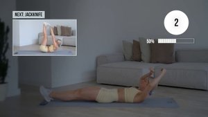 12 MIN KILLER TABATA HIIT + ABS Workout - No Equipment Floor Exercises with Tabata Songs