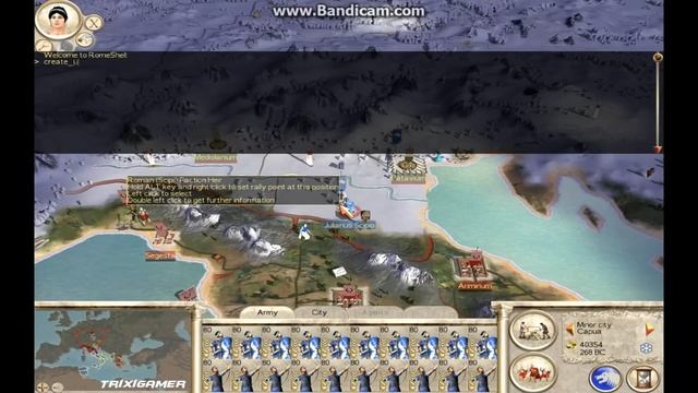Rome Total War How to create unit using cheat [units names in description] смотреть онлайн