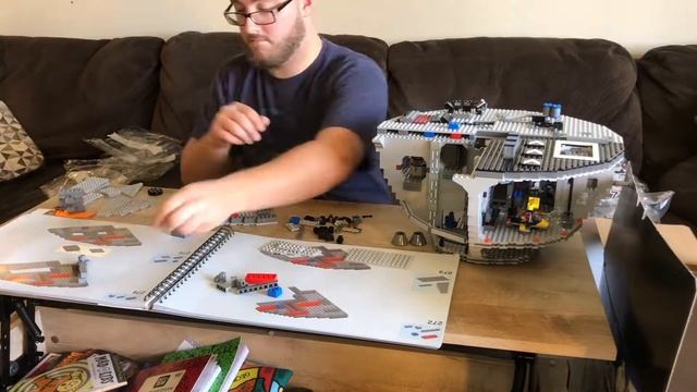 LEGO Star Wars 75159 UCS Death Star Speed Build смотреть онлайн
