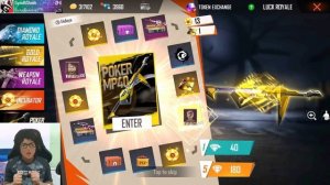 Poker Mp40  Spin Free 10000 Blueprint 😲 Diamond | Garena Free Fire