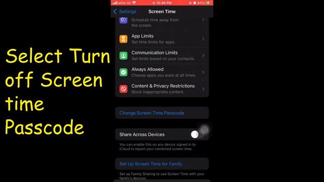How To Reset Forgotten  RESTRICTIONS PASSCODE (Screen Time Passcode) IPHONE all IOS