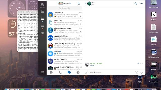 Building Your Own Free Telegram Bot with GPT4free