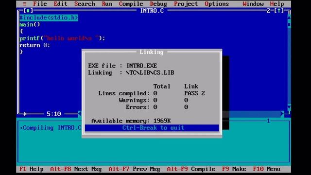 How to run/use C language run c on windows - windows script host (can not find script file )