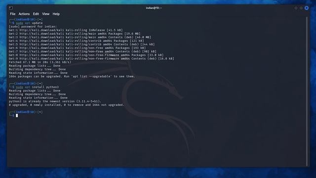 How to Install Python3 on Kali Linux | install pip On kali Linux | 100% Working in 2024