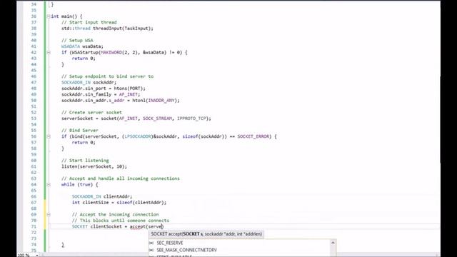 C++ TCP/IP Botnet Server - Speedcode