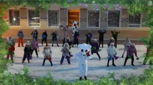 Новогодний флешмоб