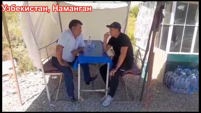 Учебка Печи,  встреча двух однополчан в\ч 02375,  Назаров Маруф и Рустам Ибрагимов!
