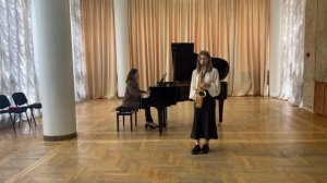 1 тур конкурса им. Юрия Большиянова. Поль Бонно "Сюита". Елизавета Князева.