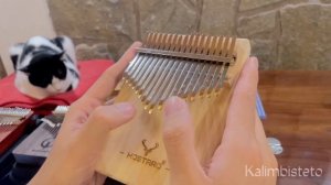 ✈️Unboxing 7 Kalimbas (Suzuran, Sumiyaka & Hostaro)  'Over the Rainbow'  & 'River Flows in You'