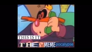 Egg man radioactive meme but with yoda death sound