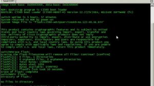 Cisco IOS Image Recovery via xMODEM