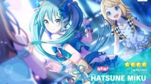 Getting 4* on Ticket Gacha (Project SEKAI)