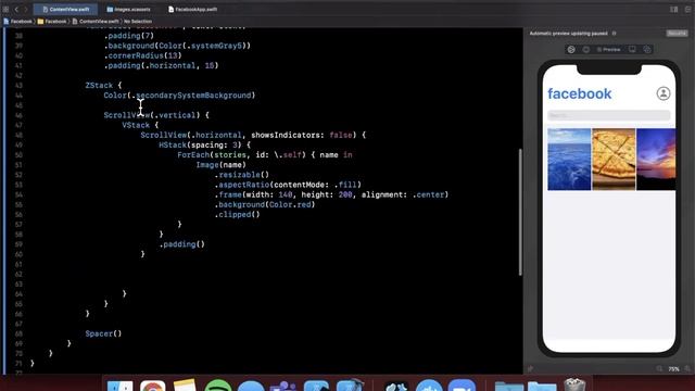 SwiftUI Basics for Beginners (2022, Facebook App, SwiftUI 2, Xcode 12) - iOS Development