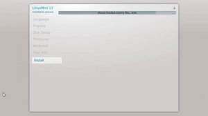 Linux Mint 13 - KDE desktop install