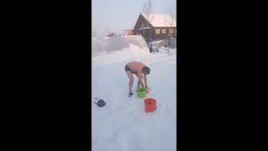 обливание водой