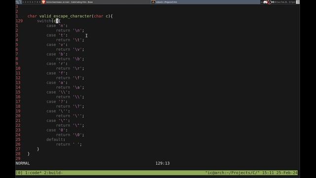 Building a Scripting Language in C - Exit
