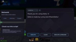 แจกตัวรันสคริปต์ Delta X (ตัวรันนินจา) อัปเดตล่าสุด V.617 ไม่เด้ง ไม่หลุดแน่นอนเล่นได้จริง! ด่วนๆ!!