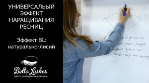 Эффект BL (натурально-лисий). Эффект наращивания ресниц для всех типов глаз