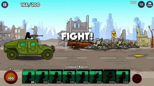 Hero Wars 2 Fighter Of Stick - Gameplay Walkthrough Part 3 Stickman Base Defense (iOS, Android)