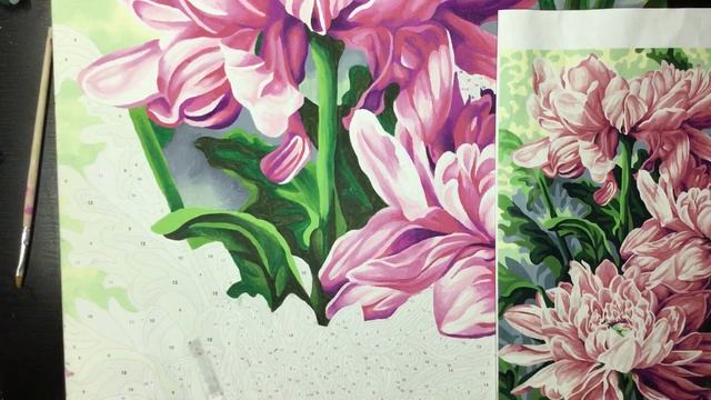 Раскрашиваем картину по номерам МОСФА "Астры" 9 ЧАСТЬ в прямом эфире! Рисовать просто! Раскраски смотреть онлайн