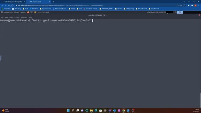 TryHackMe! Linux Strength Training Room for Beginners