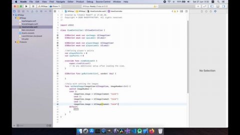 Develop Rock Paper Scissors Game in Xcode