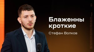 Стефан Волков: Блаженны кроткие (10 октября 2024)