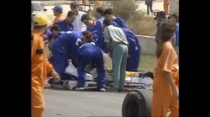 Martin Donnelly crash in Spain 1990  Formula 1