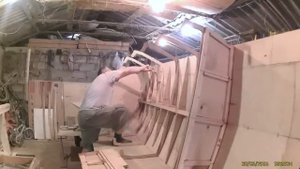 Самодельная лодка из фанеры.Часть 2