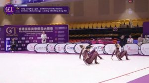 Evita Aria (RFAG) RUS. AGG Hong Kong Cup Open 2024, Junior, 24.750 (R2), 48.700 (total). Rank 2
