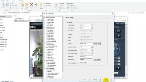 szsinocam® IP Camera WiFi Setting