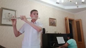 Коняхин Пётр, 13 лет, Р.Галли - "Блестящий дивертисмент"
